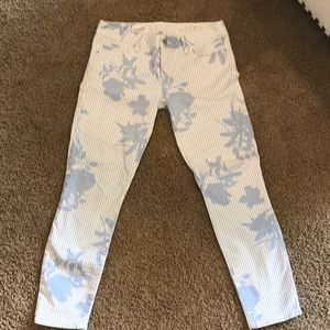Gap Floral Print Jeans